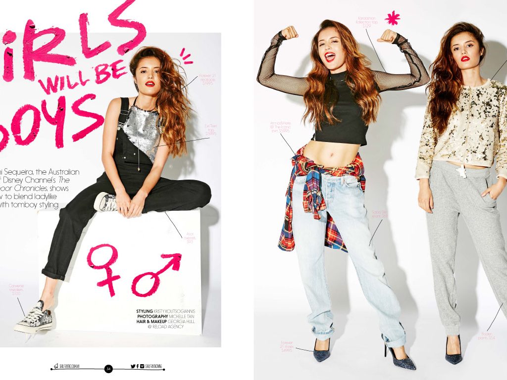 Girls will be boys, a mini fashion feature.